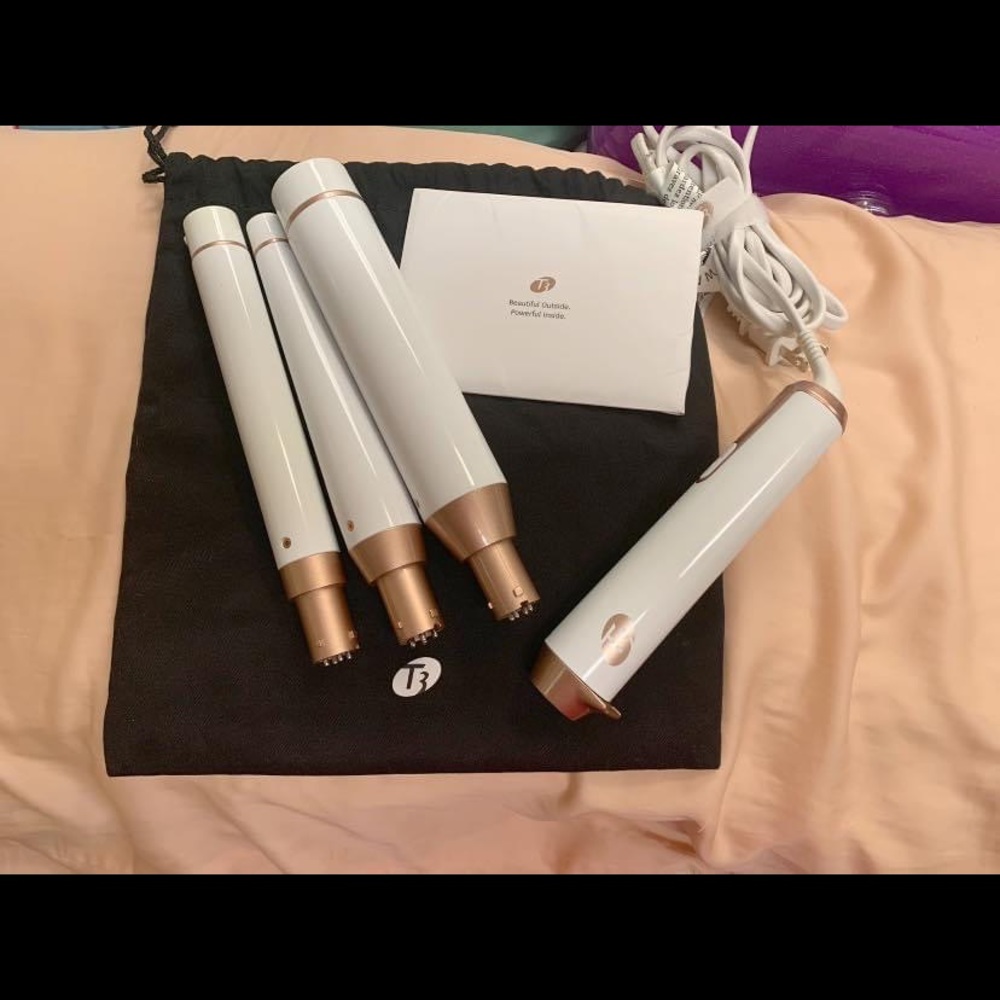 T3 Convertible Trio Curling Wand Set